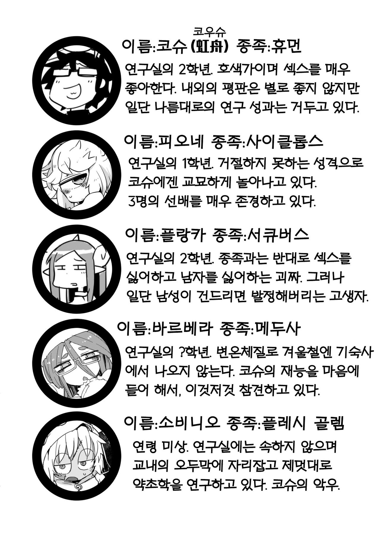 Kouhai no Tangan-chan #5 | 후배 외눈쨩 #5 page 3 full