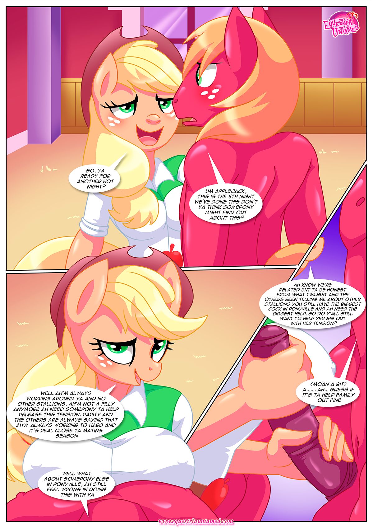 Applejack's Secret Is Out | My Little Pony Friendship is Magic page 3 full