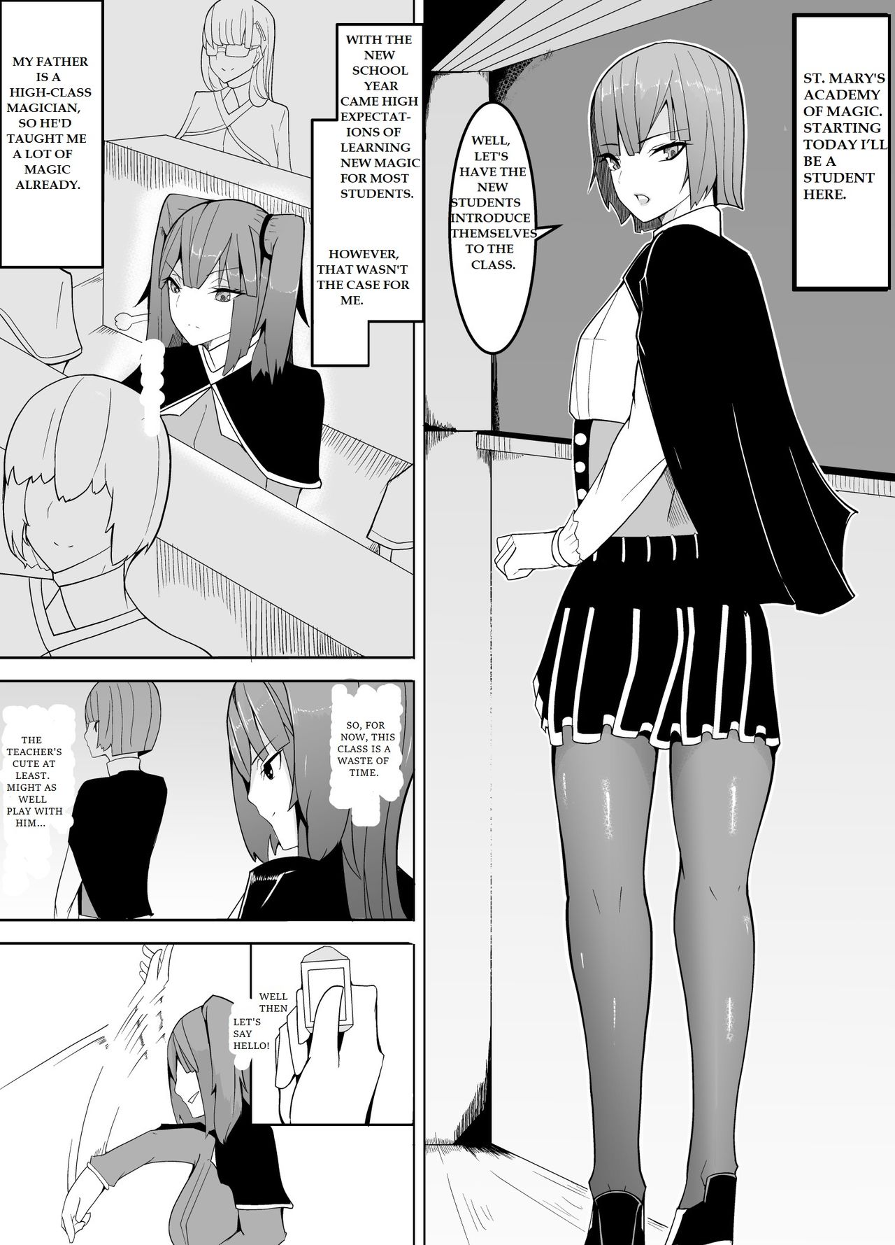 Nerai wa Dansei Kyoushi ~Mesuka Keikaku~ | Aim for the Male Professor ~Feminization Plan~ page 2 full