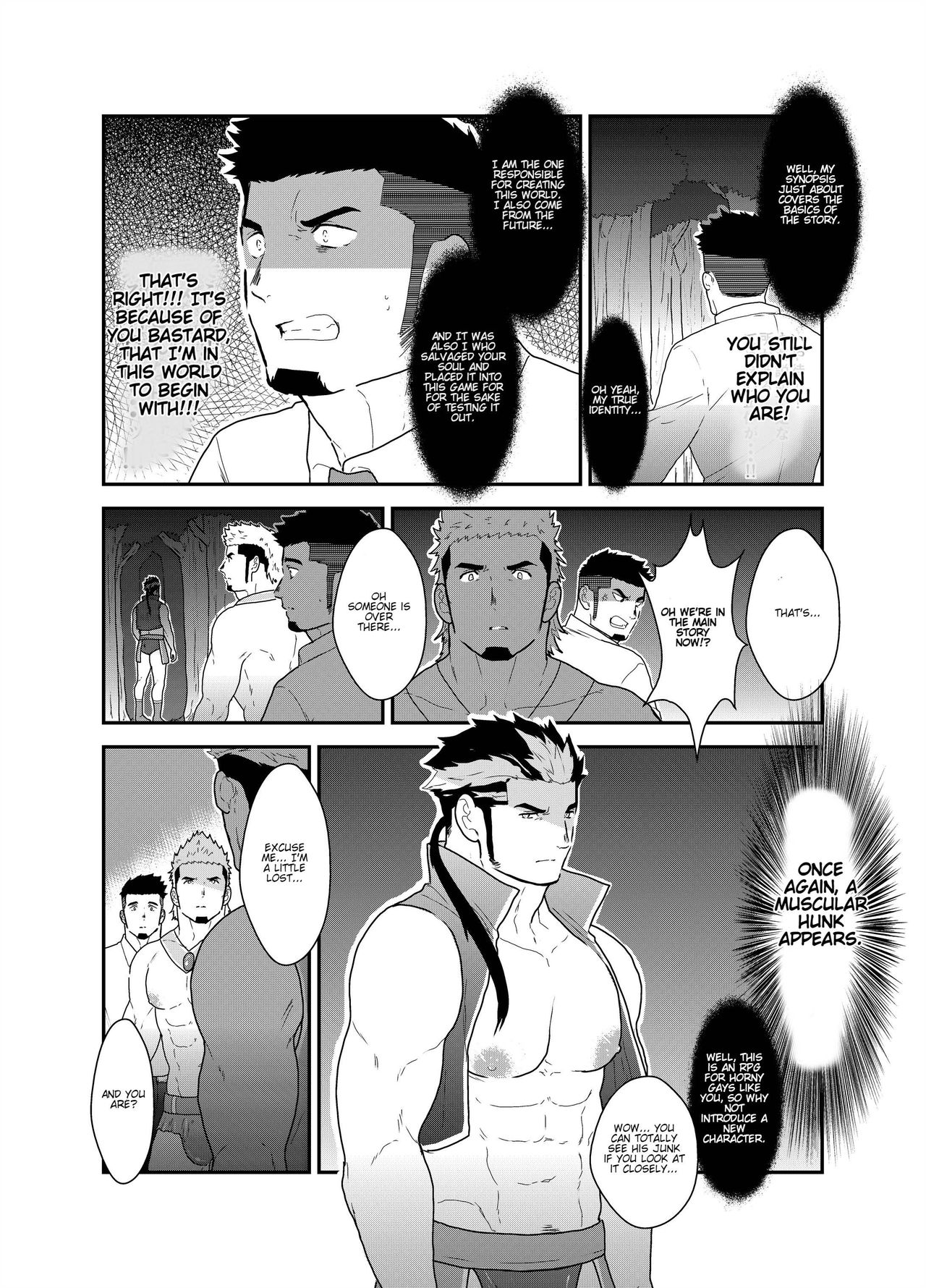 Tensei Shitara Gay-Muke RPG no Sekai datta Ken ni Tsuite 2 | Reincarnated  Into an Erotic Gay RPG Part 2 - Page 6 - Comic Porn XXX