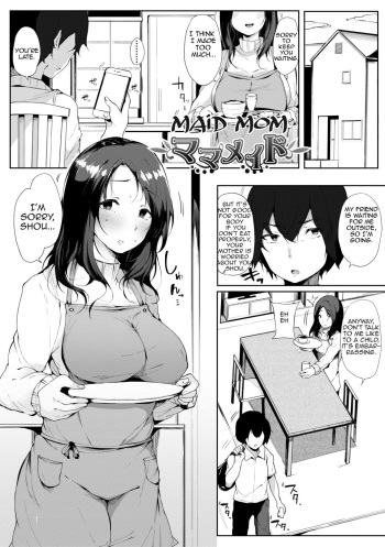 [Sakurayu Haru] Maid Mom (Hametomo Onna Tomodachi ga Sex Friend Kashita Hi)[English][Amoskandy] cover