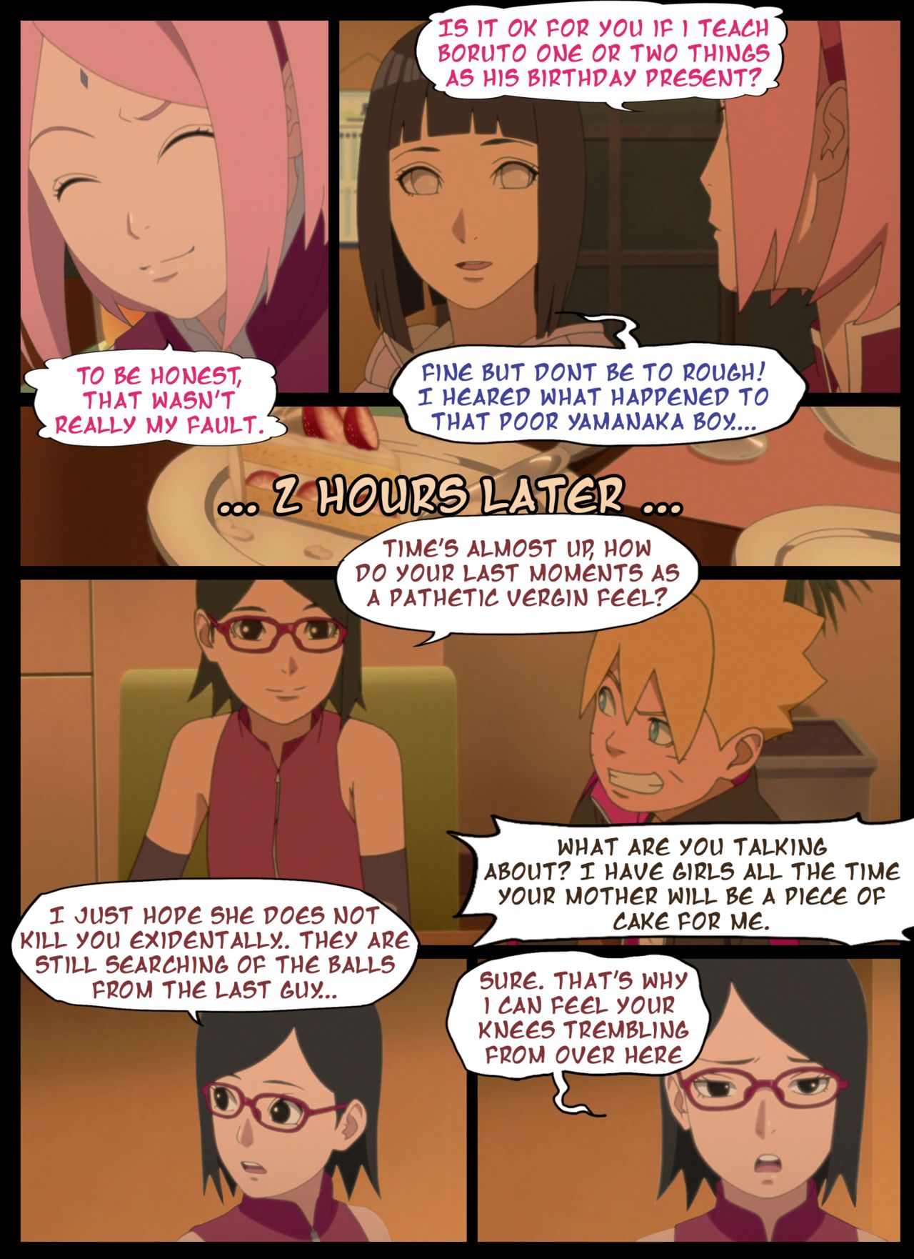 Boruto's Birthday Gift page 3 full