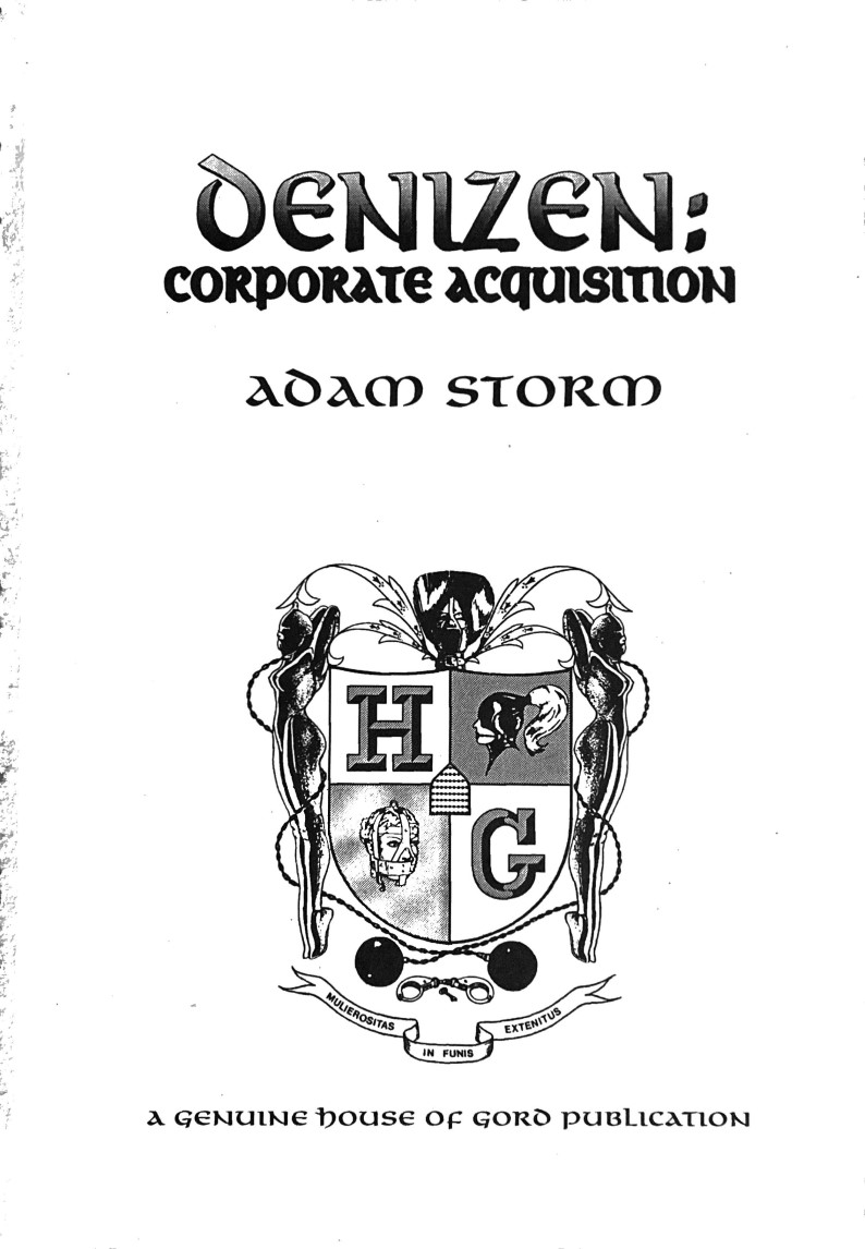 House of Gord BD-18 - Denizen - Corporate Acquisition page 2 full