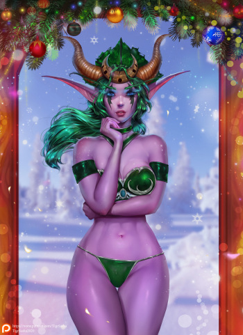 [TigrSasha] Ysera from WoW cover