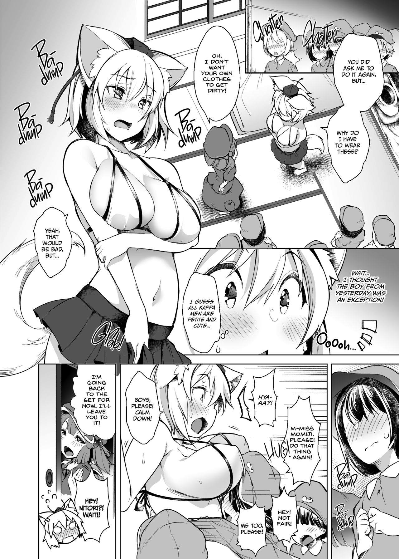Youkai no Yama no Seishori Jijou | Sexual Help Needed on Youkai Mountain page 9 full