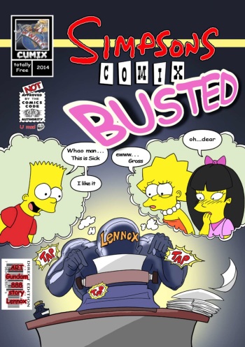 Busted (The Simpsons) [Gundam888] - englih cover