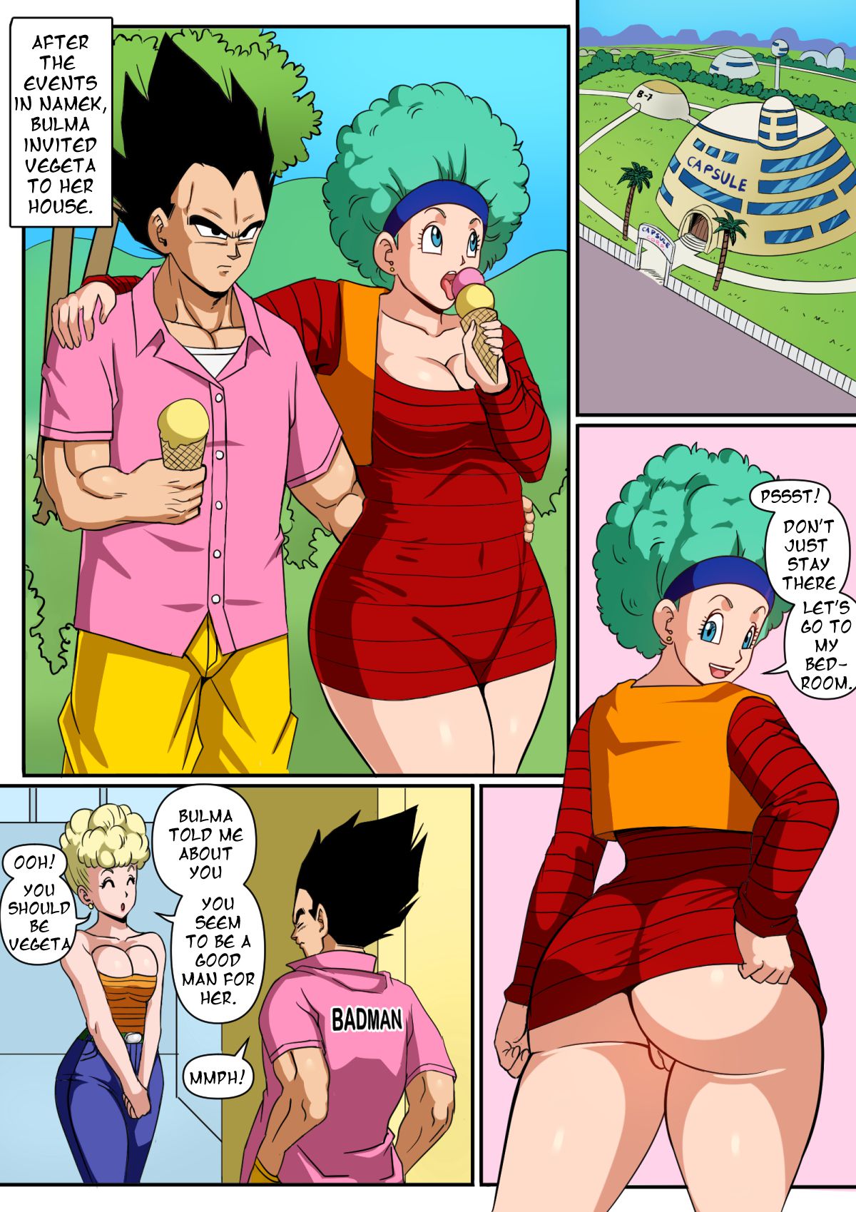 Bulma In Namek   - english page 9 full