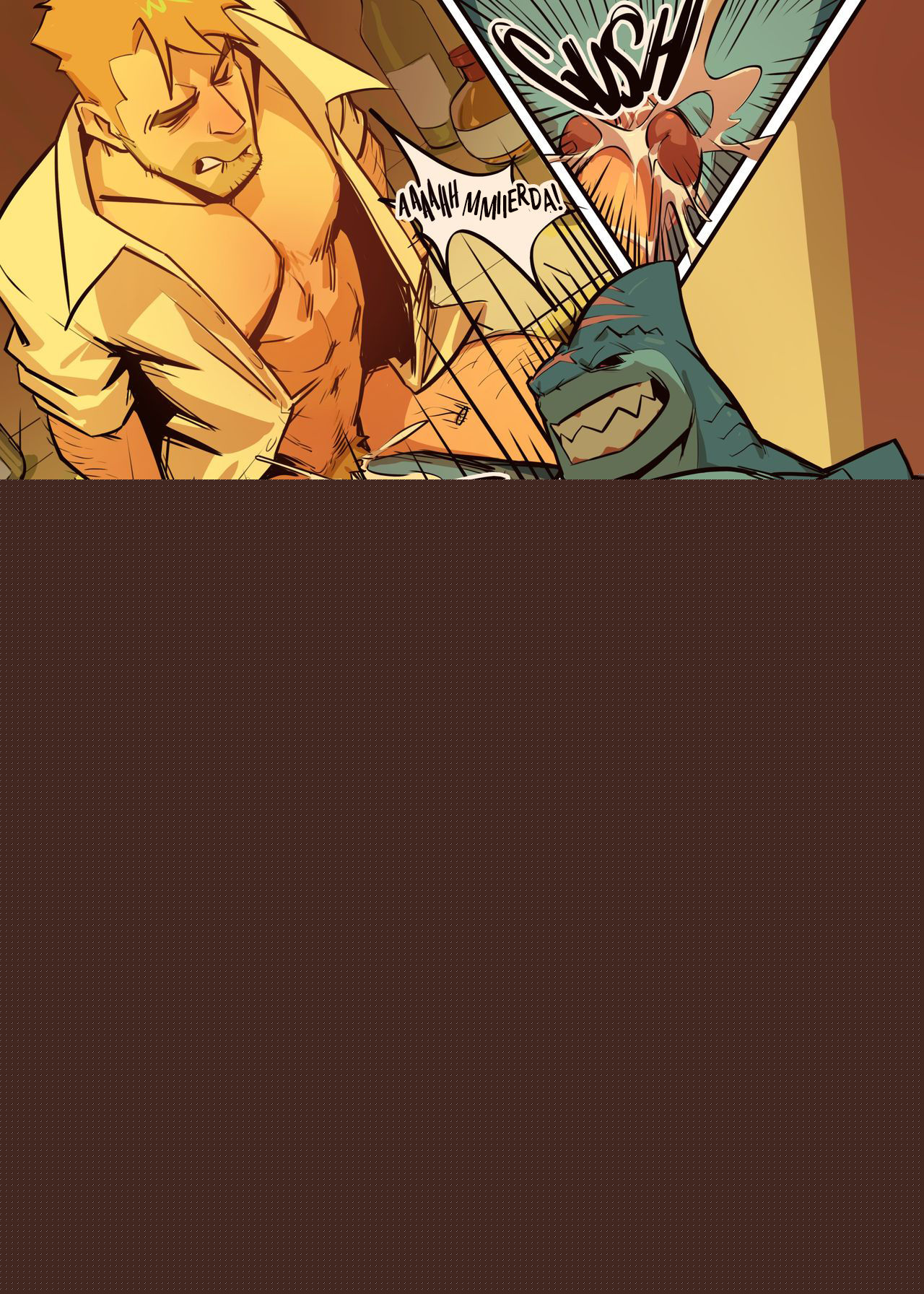Spellbound: A John Constantine x King Shark Fan Comic page 12 full