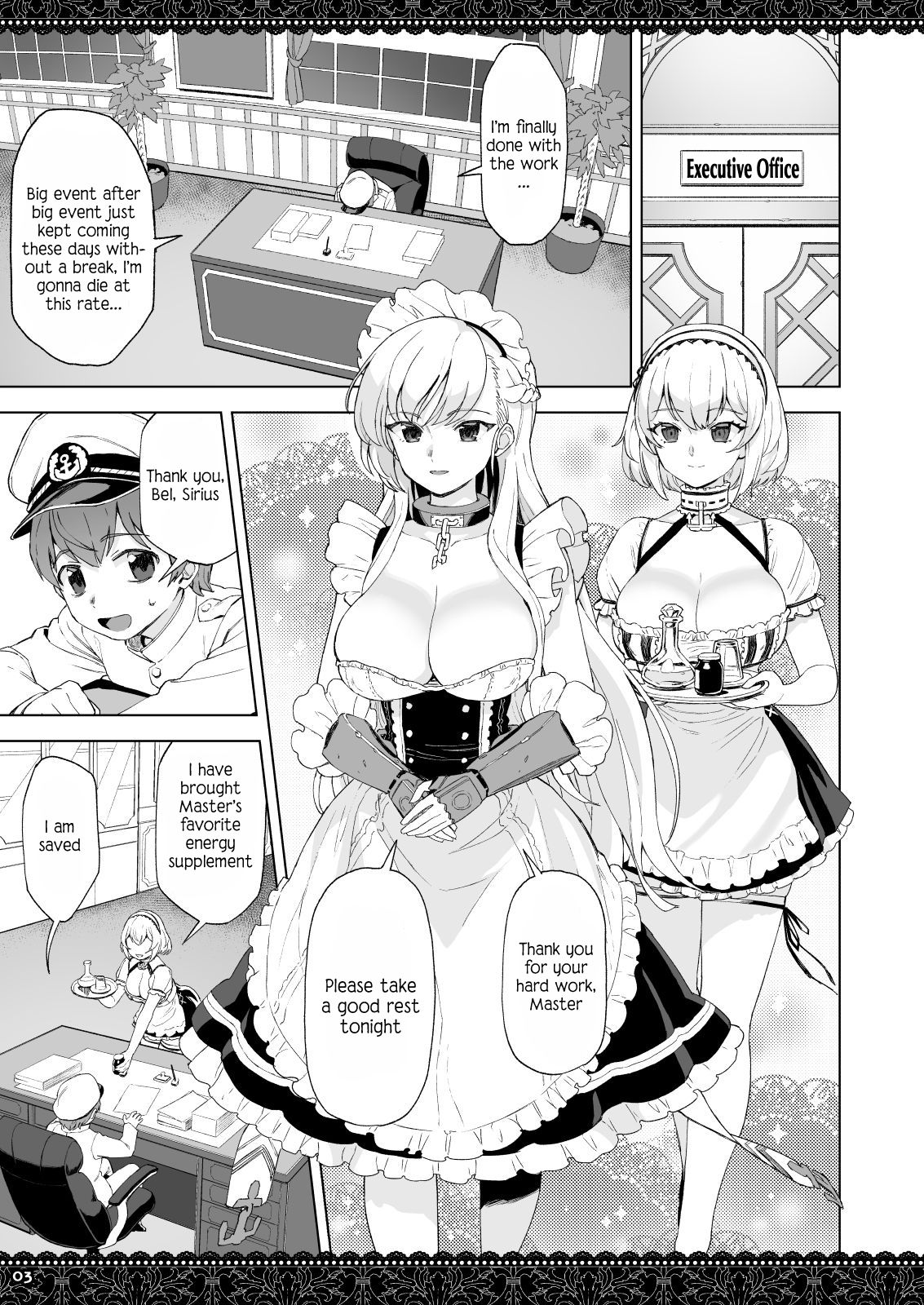 WhiteBrim Royal Maid-tai no Kenshin-Tekina Aijou o Zonbun ni Ajiwau Hon | WhiteBrim: An Appreciation Book to The Devoted Love of Royal Maid Corp page 3 full