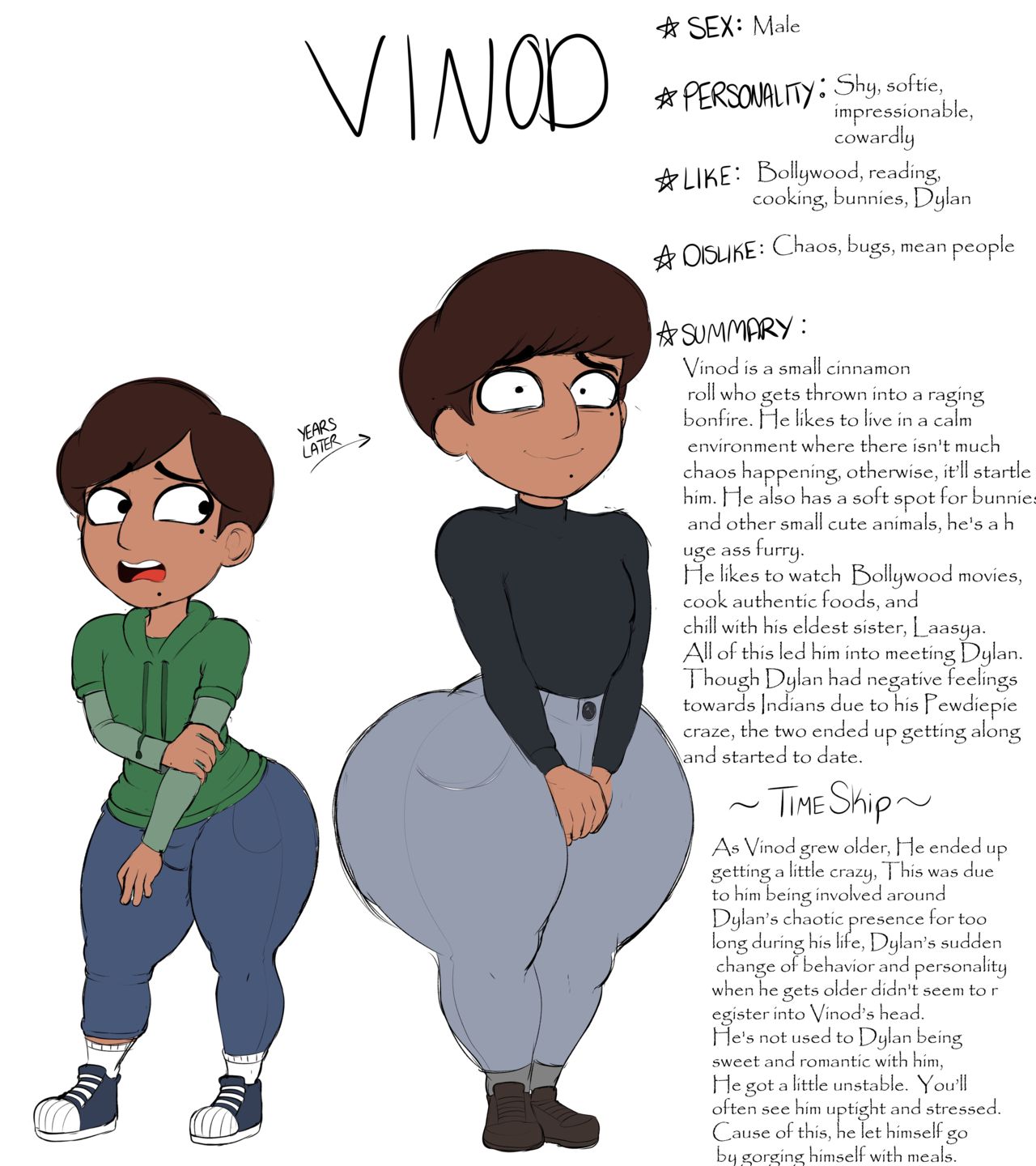 BlackWhiplash's OC References page 9 full
