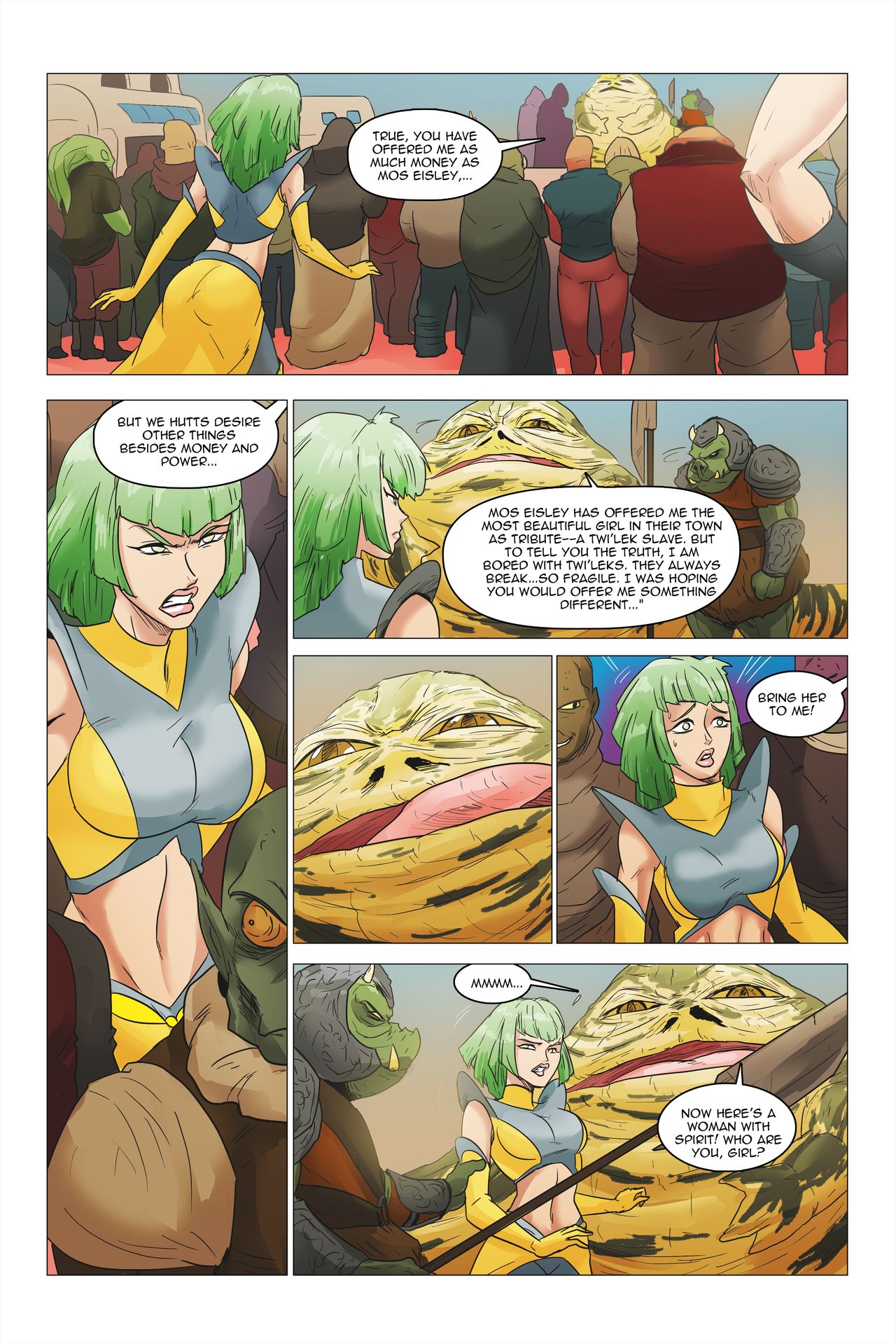 A Hutts' Hospitality - Page 2 - Comic Porn XXX