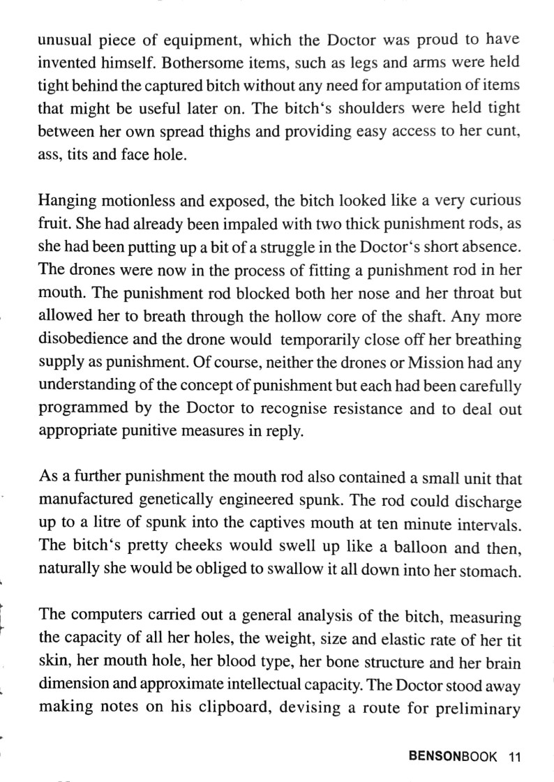 BensonBook No. 5 - In the Claws of the Sex Robots DV8 page 11 full