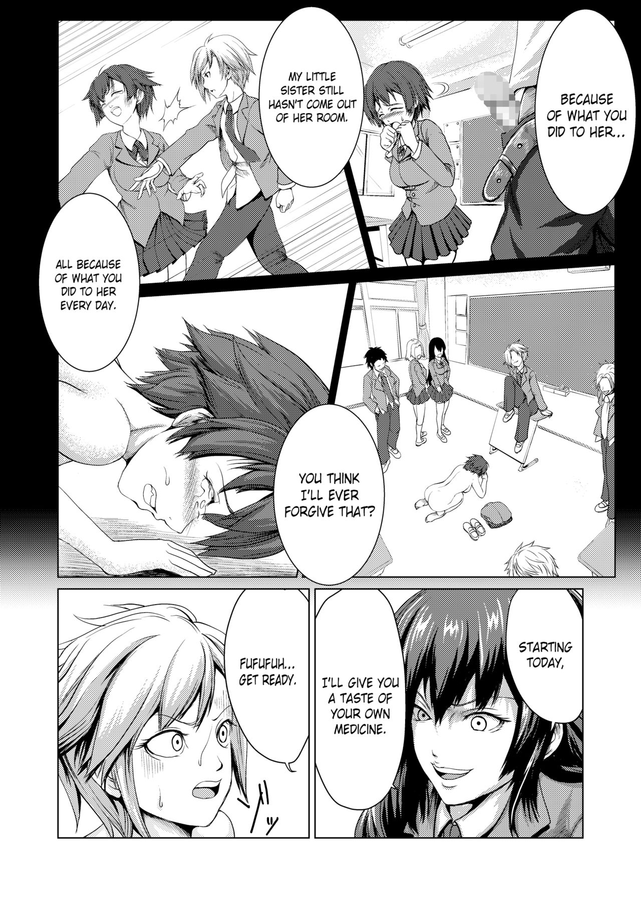 Joseika Kareshi Ni Fukushuu Shichae! | Revenge Against A Feminized Boyfriend! page 9 full