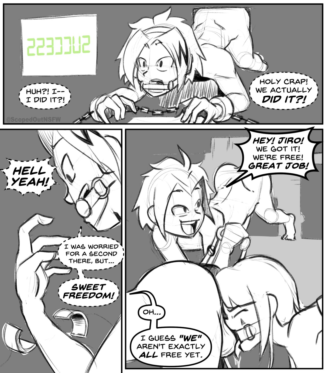 MHA Predicament Girls 3 page 12 full