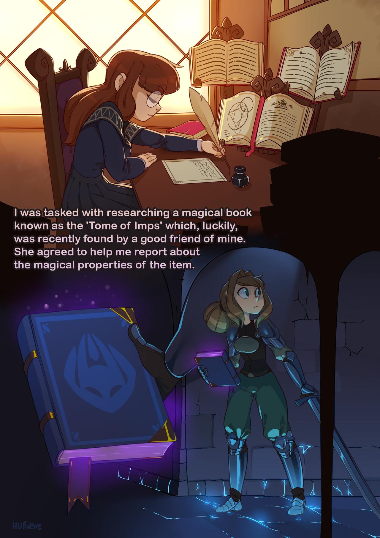 Book of Imps + Bonus page 1 full
