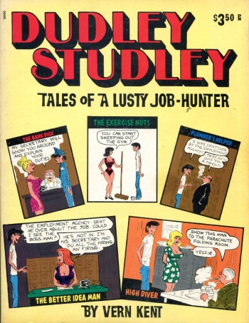 Dudley Studley - Tales of a Lusty Job-Hunter (1973) by Vern Kent (Ken Landau) cover