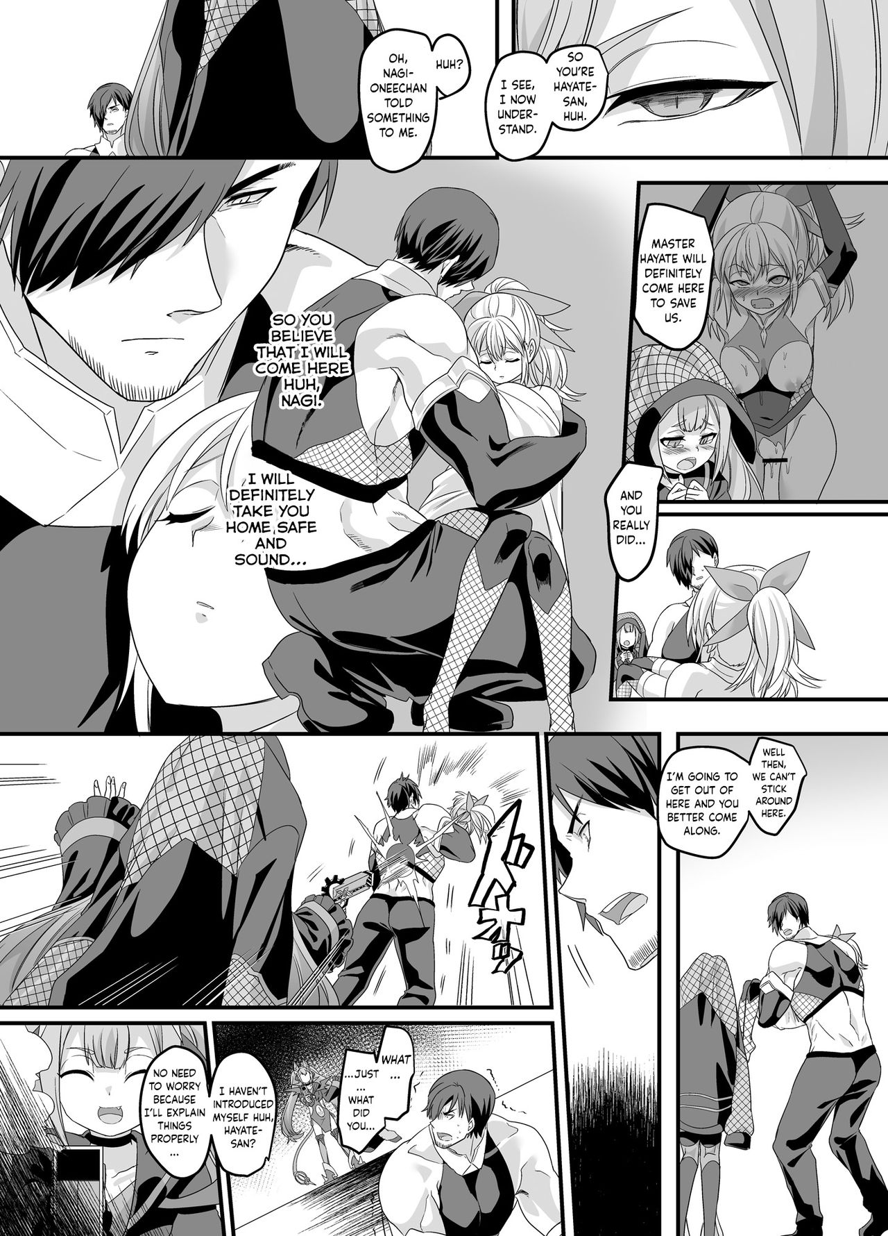 ShippuuTokunin Hayate ~Ingoku ni Otsu Kedakaki Ninkon~ | Elite Gale Ninja: Hayate ~Noble Shinobi Spirit Falling into Lewd Hell~ page 5 full