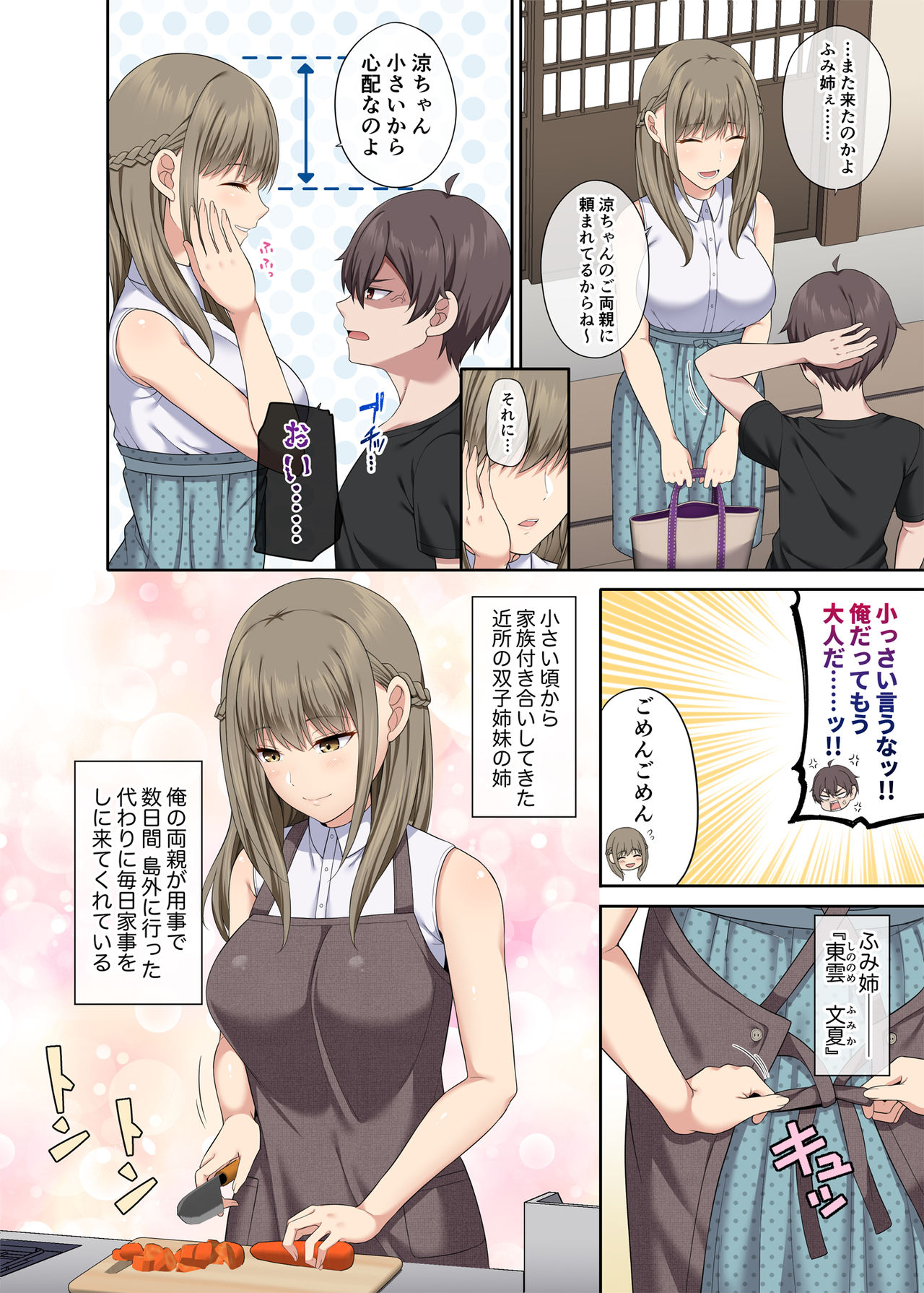 等身大の姉と夏 page 3 full