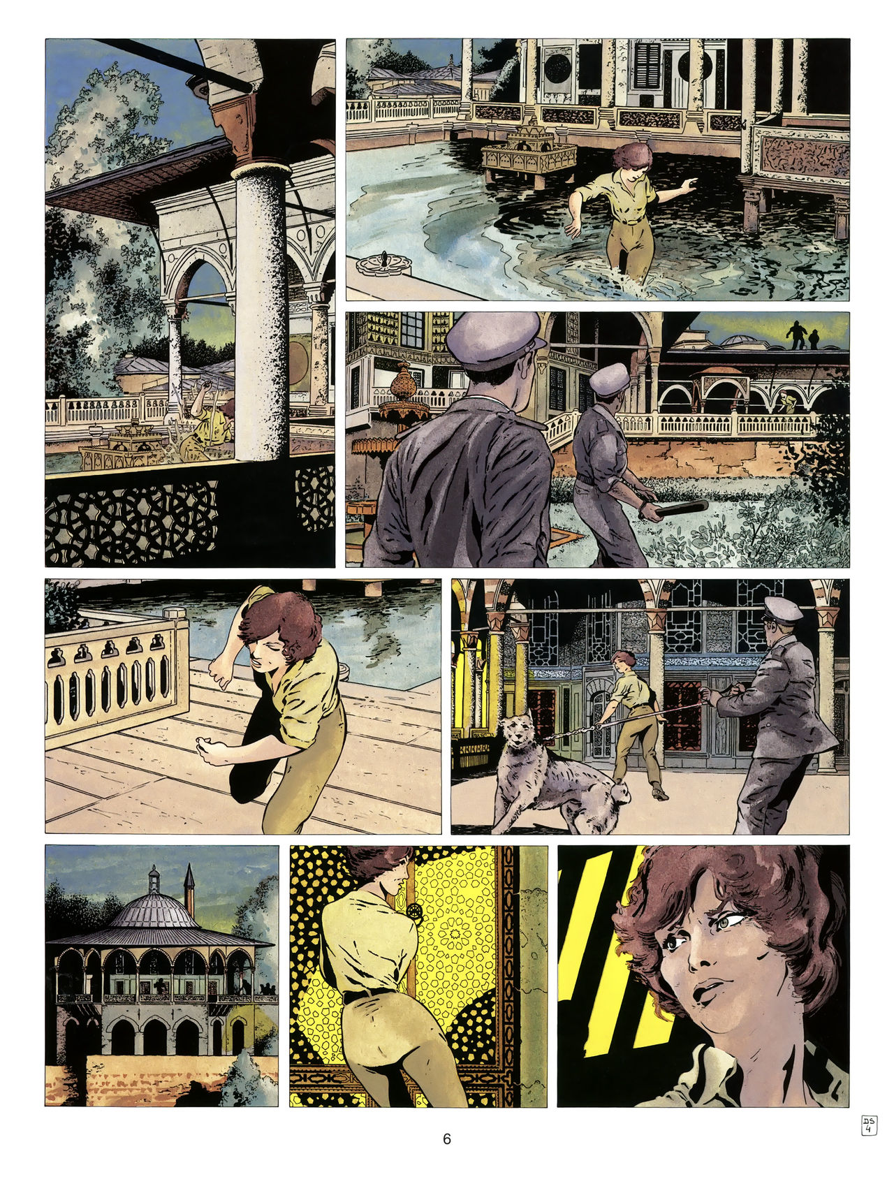 Michel Schetter - Yin Yang #5 - Deux Satans Bleus page 8 full