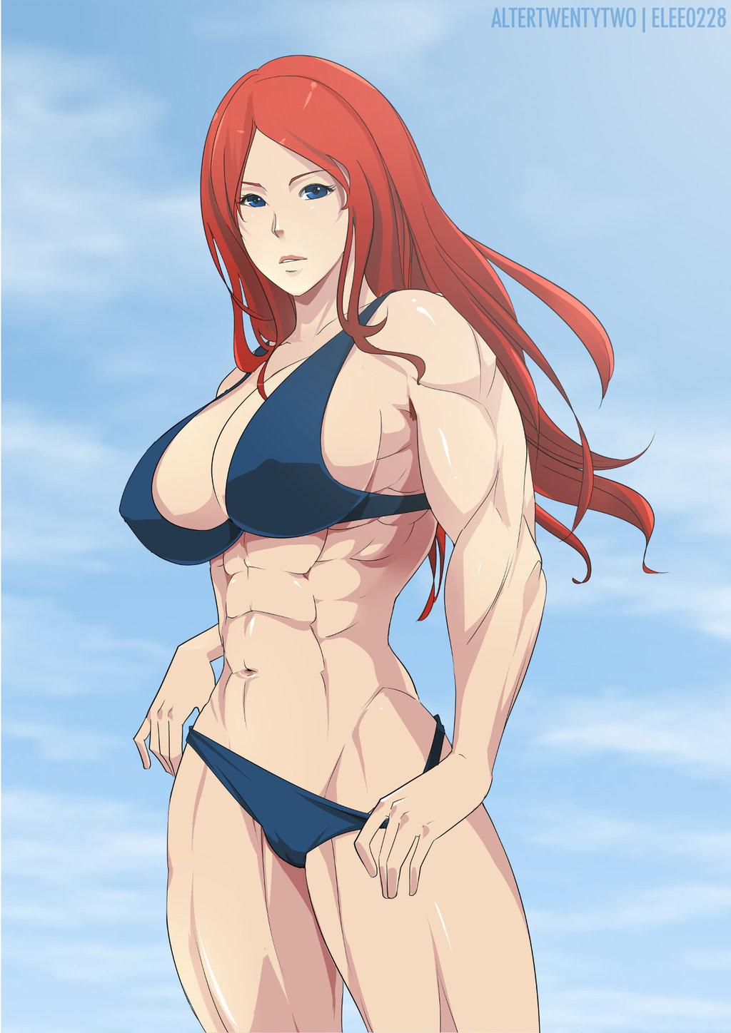 Muscle Marvel Girls page 11 full