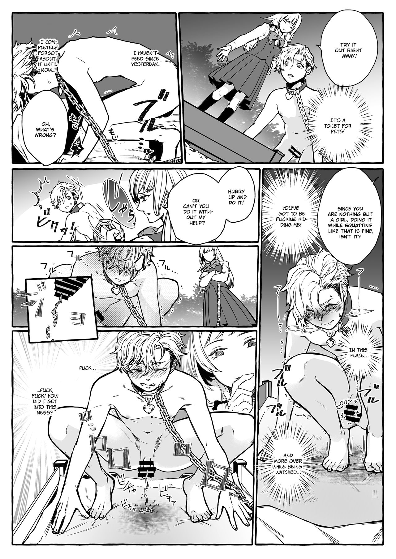 Osu Inu Ni Metorareta Otoko ~ Teishuku Na Hanayome Inu No Sodatekata ~ | He's Set up with a Dog ~How to Raise a Loyal Bitch Bride~ page 12 full