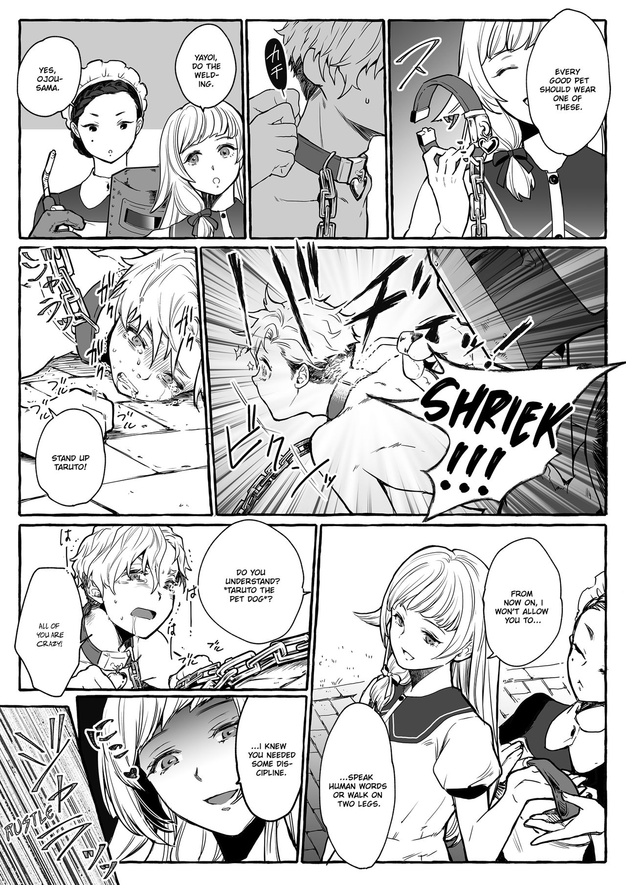 Osu Inu Ni Metorareta Otoko ~ Teishuku Na Hanayome Inu No Sodatekata ~ | He's Set up with a Dog ~How to Raise a Loyal Bitch Bride~ page 8 full