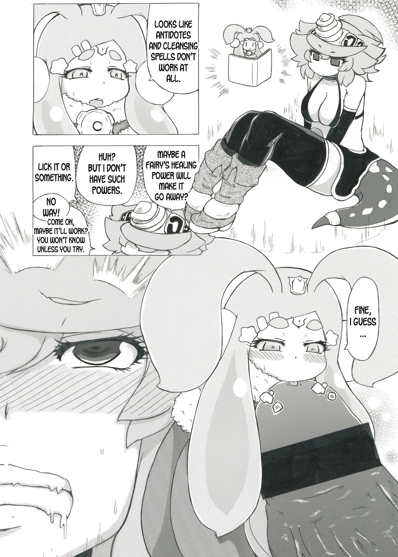 Futanari Dragon and Her Fairy Onahole page 4 full
