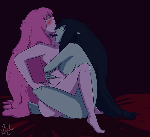 Cartoon | Princess Bubblegum & Marceline page 11 full