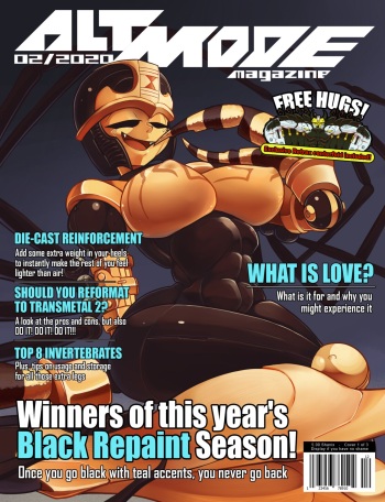 [SquareoftheLightOnes] ALTMODE Feb. 2020 Issue (Transformers) cover