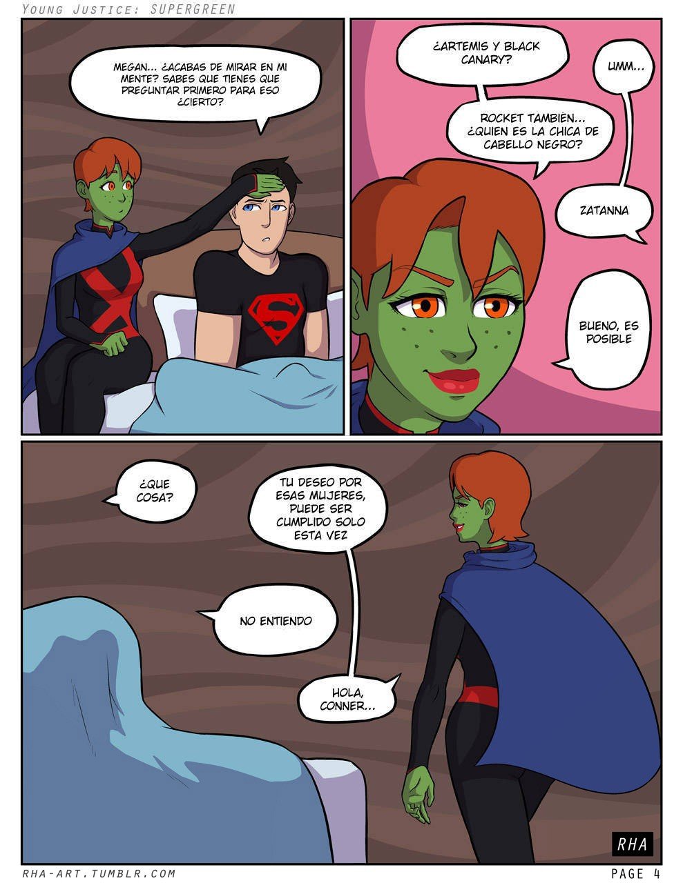 Young Justice: Supergreen page 5 full