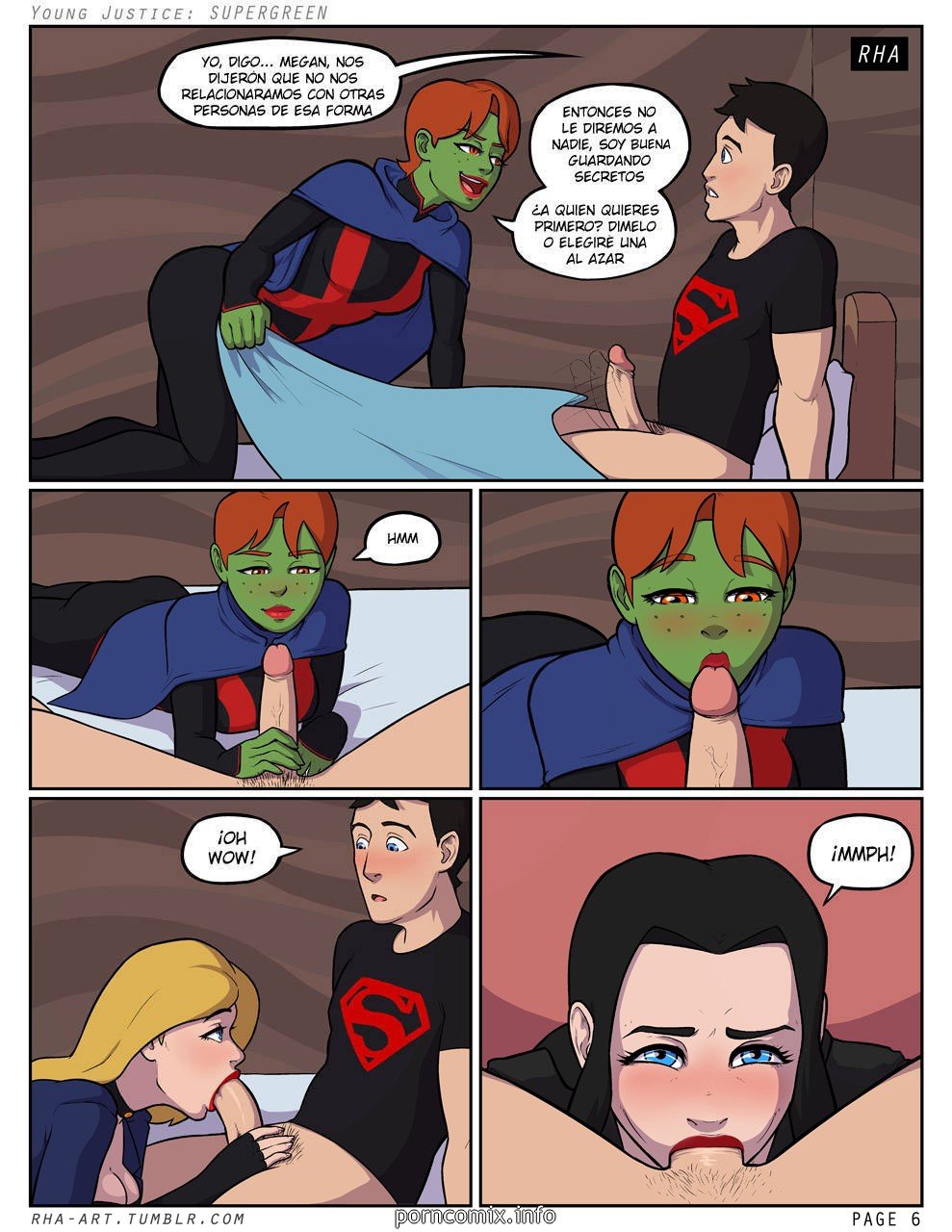Young Justice: Supergreen page 7 full