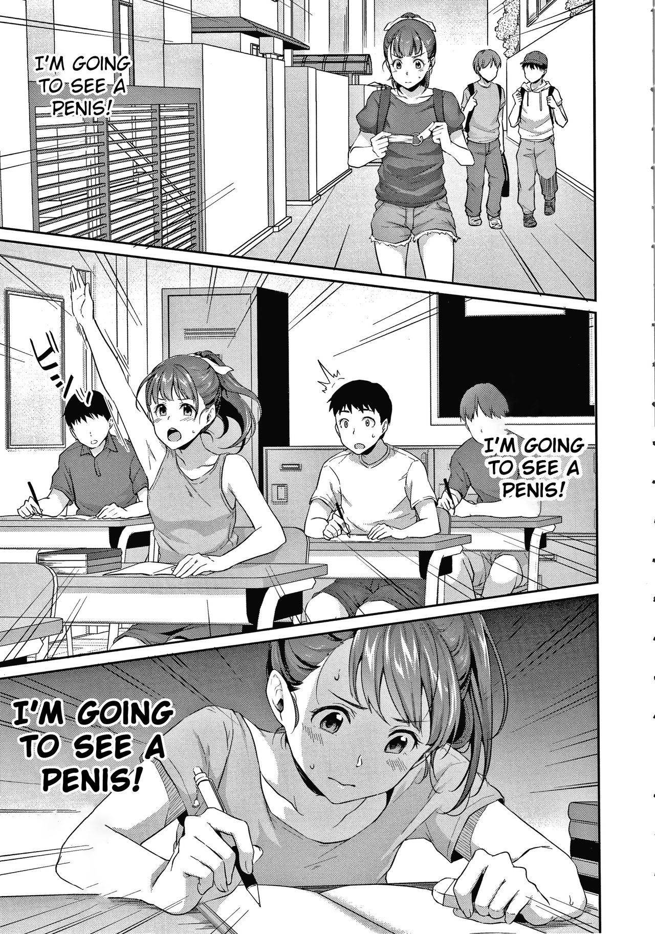 Shishunki no Obenkyou page 12 full