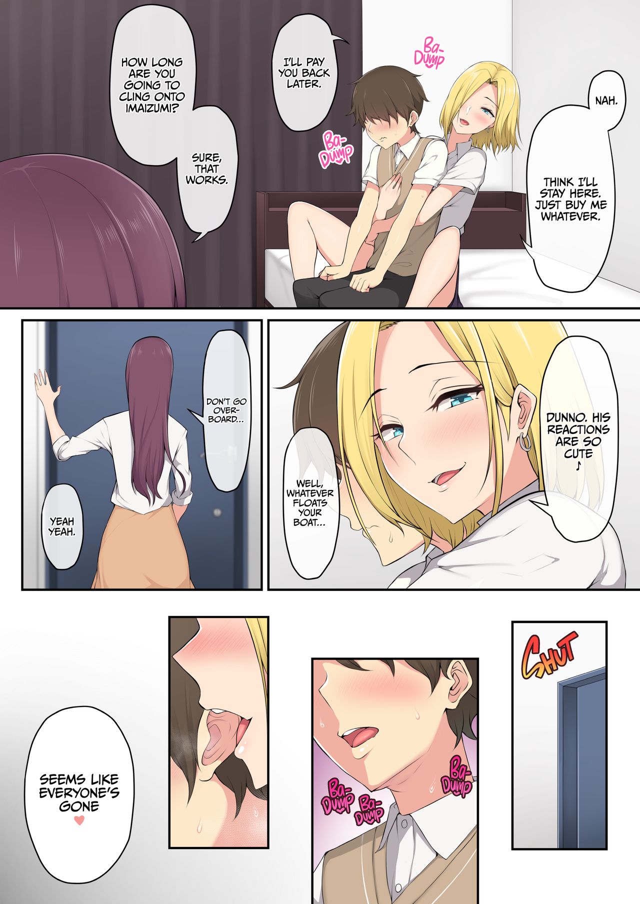 Imaizumin-chi wa Douyara Gal no Tamariba ni Natteru Rashii | IMAIZUMI BRINGS ALL THE GYARUS TO HIS HOUSE page 11 full