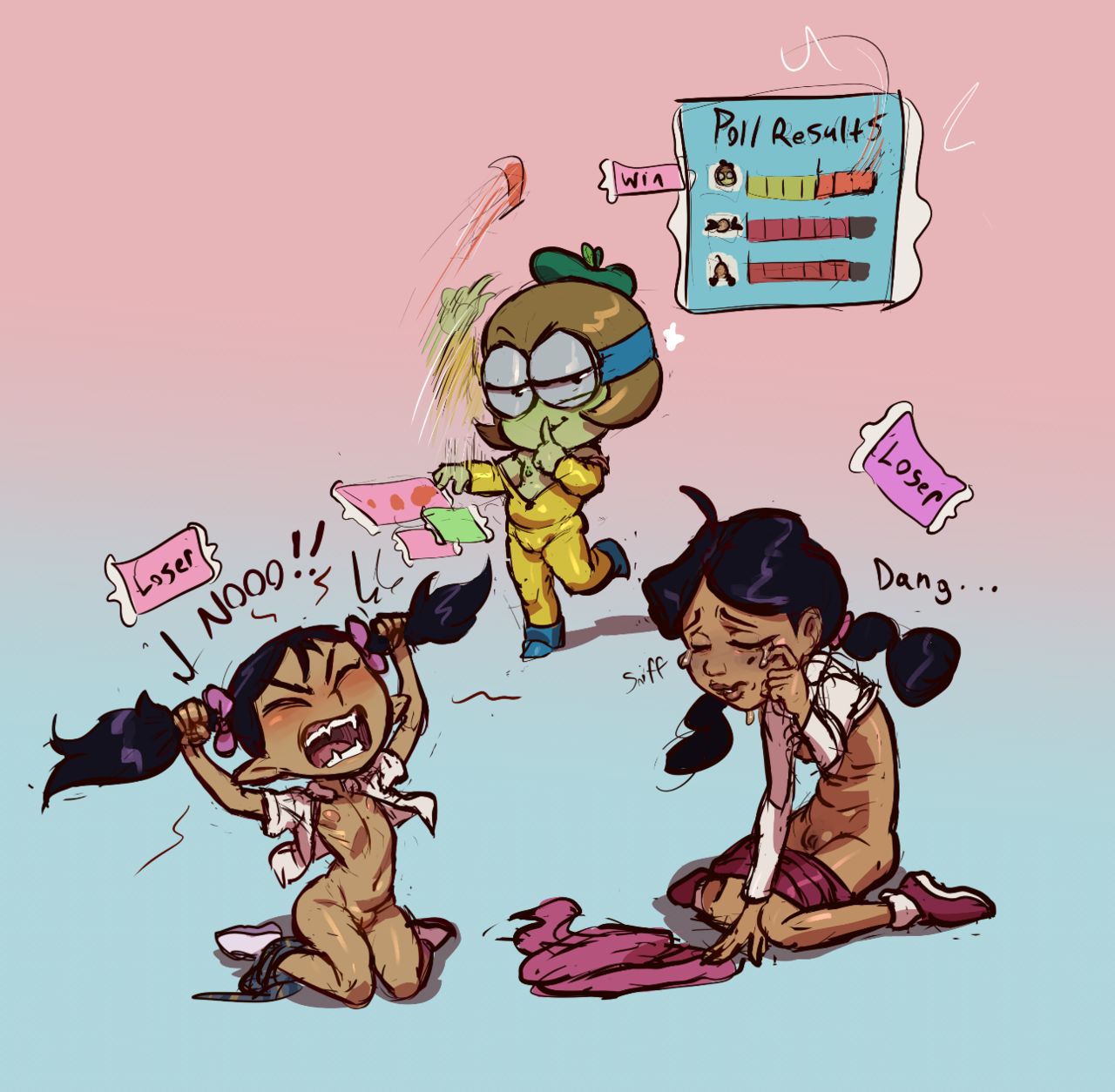 Bitchy Rivals page 11 full
