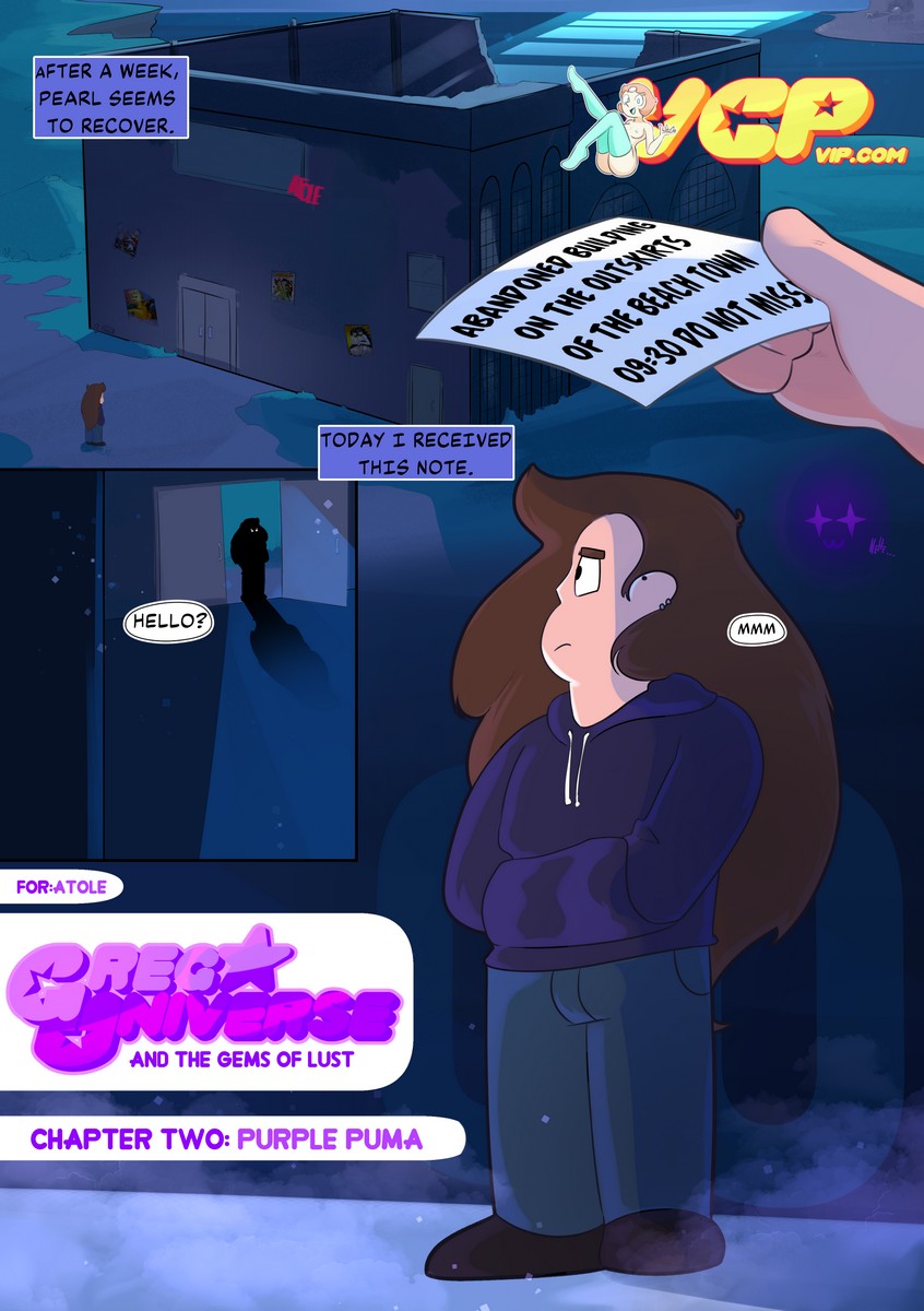 - Greg Universe and the Gems of Lust 2: Purple Puma -  -  -  - Complete page 1 full