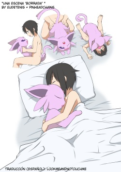 A 'deleted' scene / Una escena 'borrada'