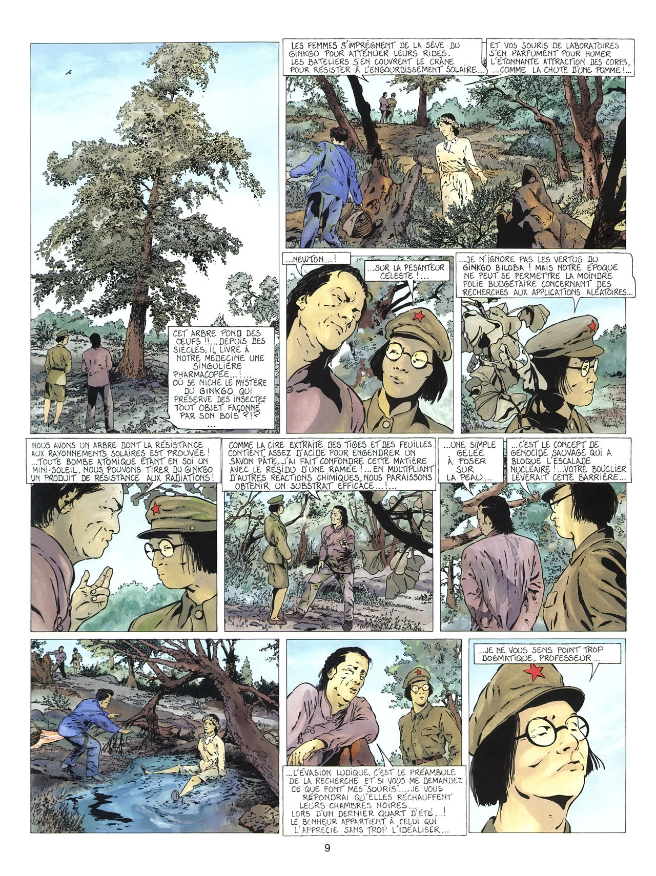 Michel Schetter - Yin Yang #6 - Le Maître Ginkgo page 11 full