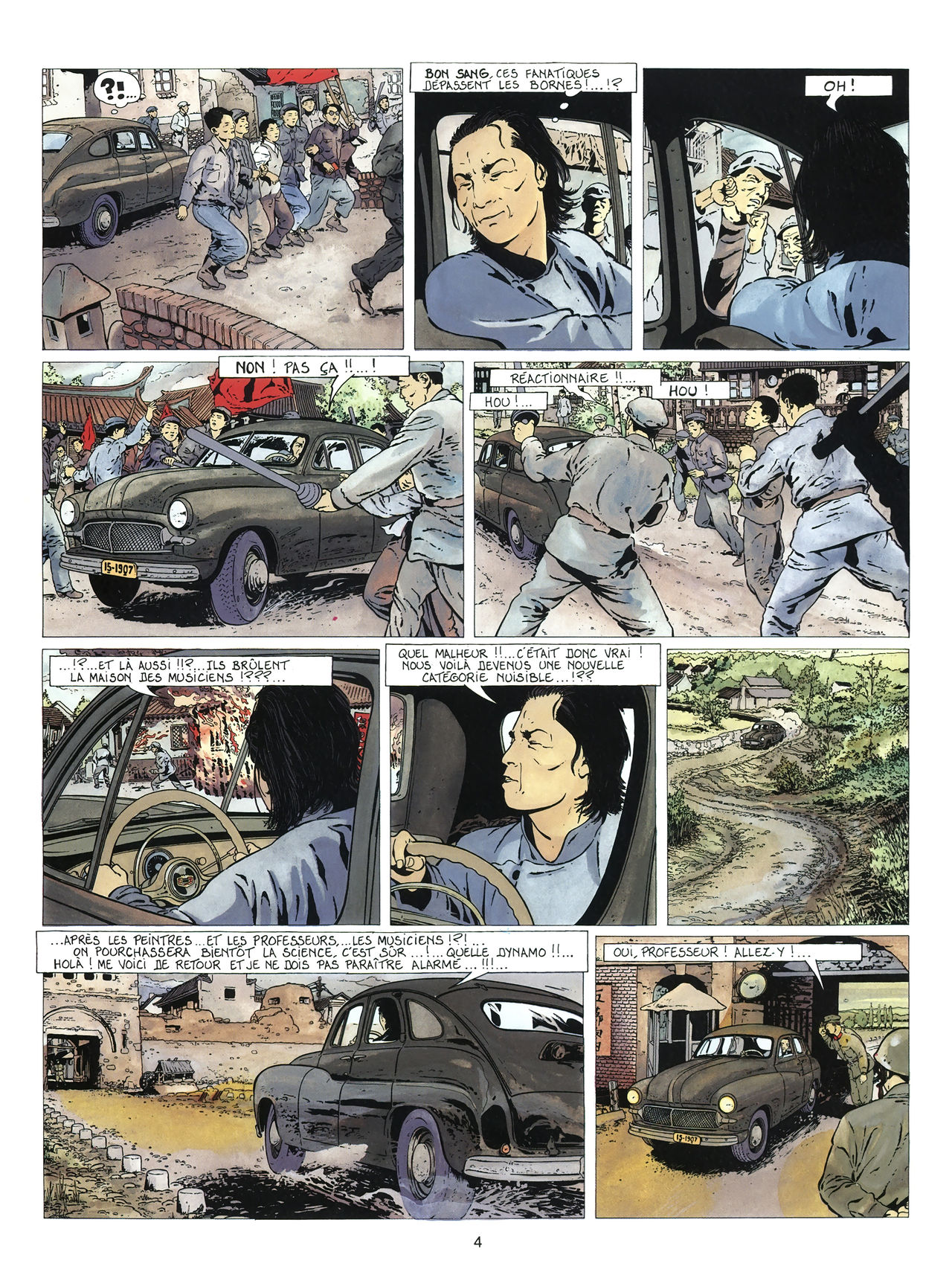 Michel Schetter - Yin Yang #6 - Le Maître Ginkgo page 6 full