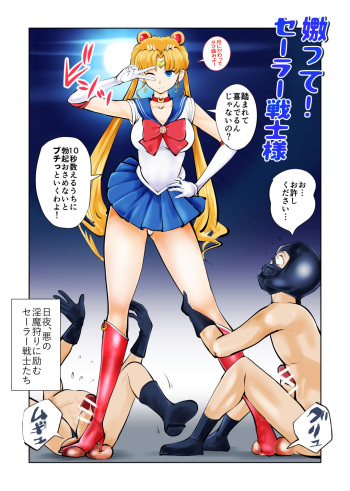 [Pecan (Makunouchi)] Nabutte! Sailor Senshi-sama cover