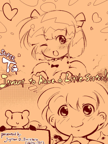 [delta-TSF] Super TG I want to have a little sister!! [English] [gender.tf] cover