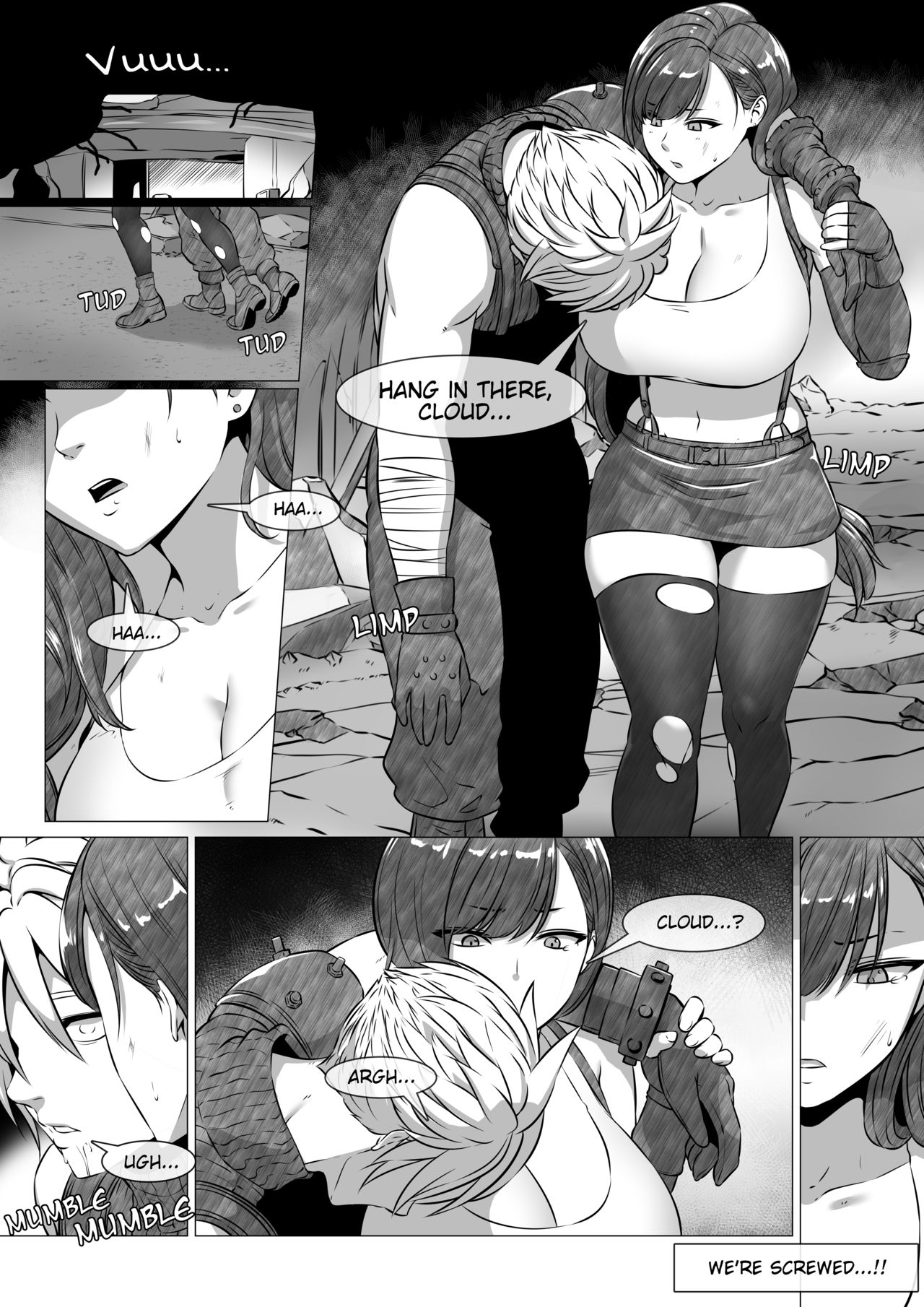 Tifa in Slum - Page 2 - Comic Porn XXX