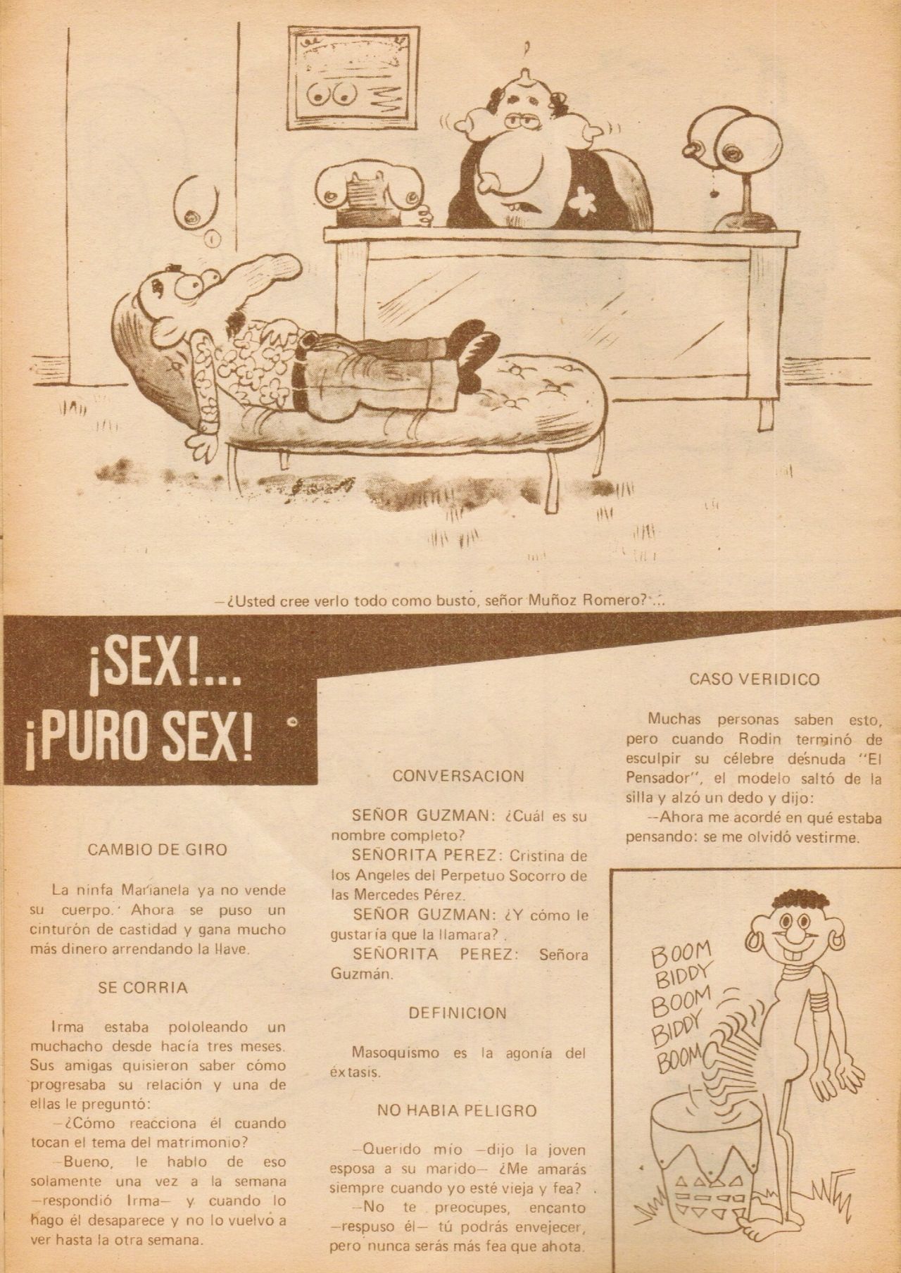 Revista Cosquillas N° 69 page 6 full