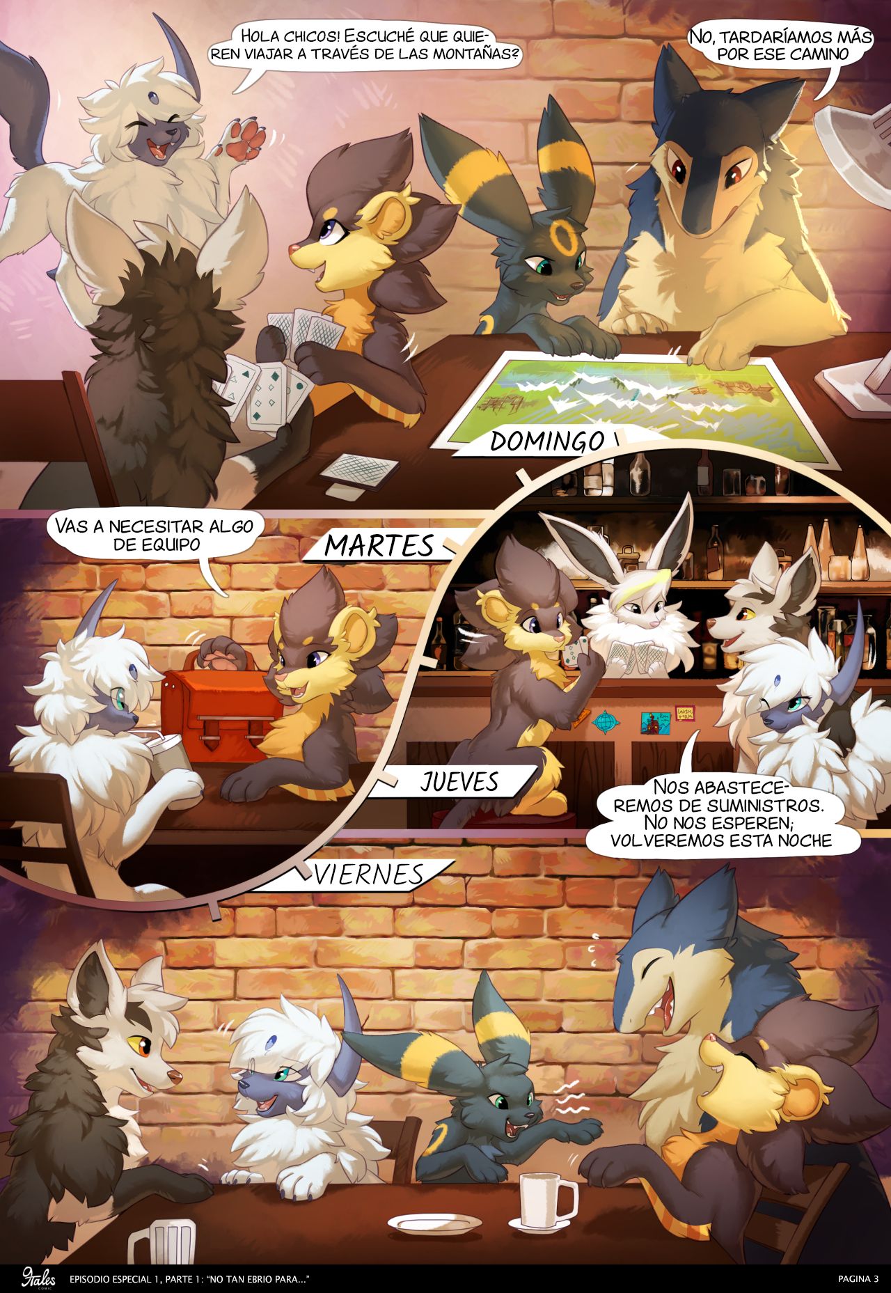 9Tales  Episodio Especial 1 Parte 1 - No tan Ebrio para... page 3 full