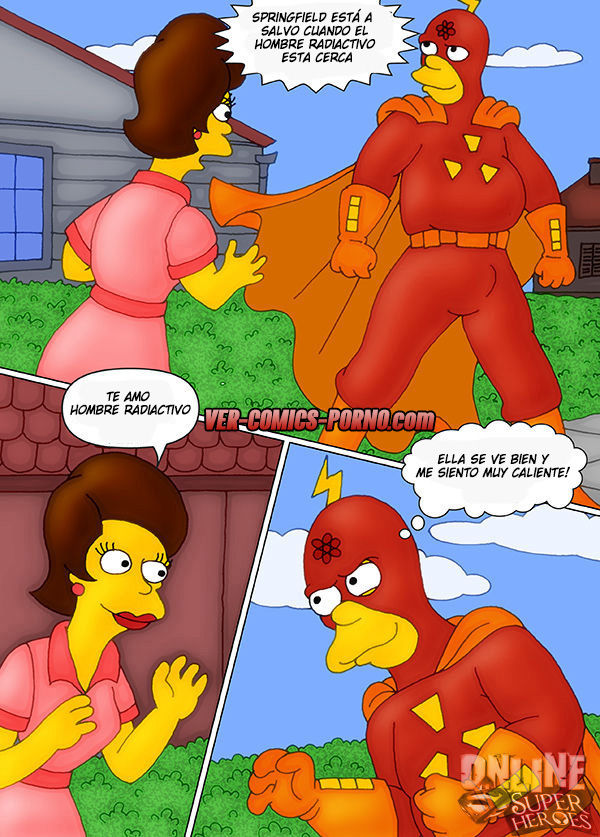 Radioactive Man – The Simpsons español page 1 full