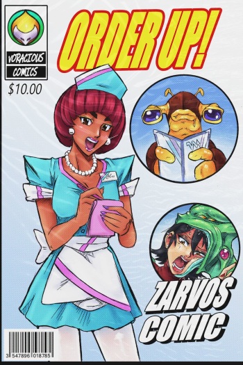 [VoraciousMoga] Order Up! Comic duo cover