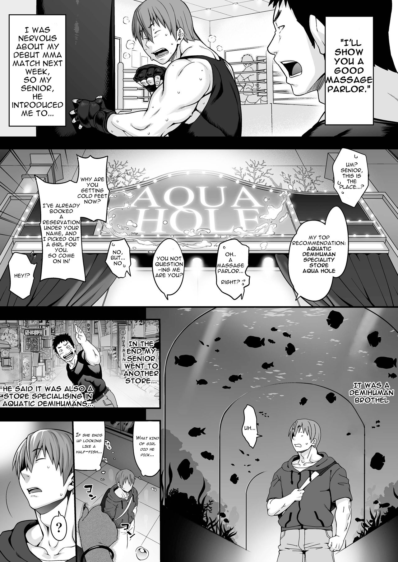 Awasamehime Akula | Bubble Shark Princess Akula page 1 full