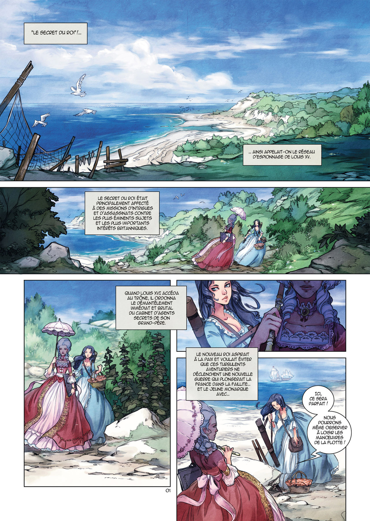 Lady Liberty Tome 1 - Le secret du roi - Page 4 - Comic Porn XXX