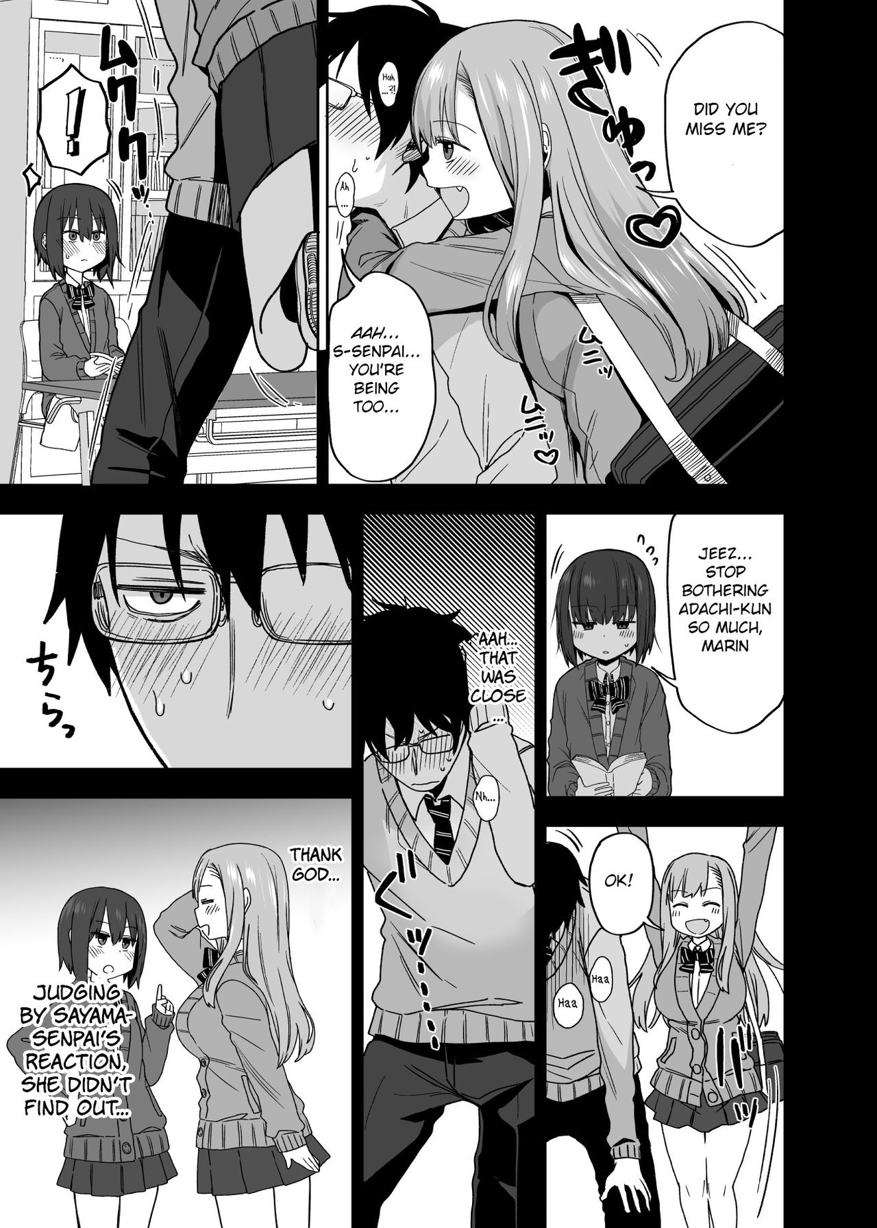 Yarasetekureru Senpai page 8 full