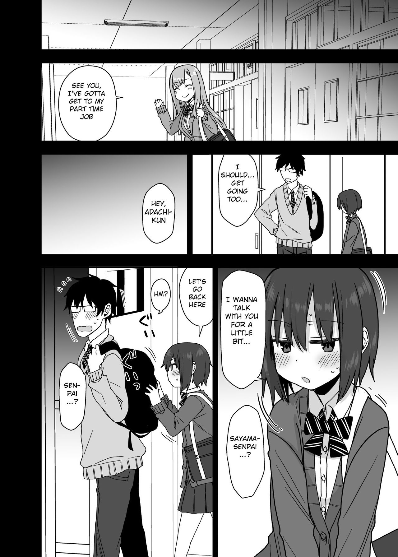 Yarasetekureru Senpai page 9 full