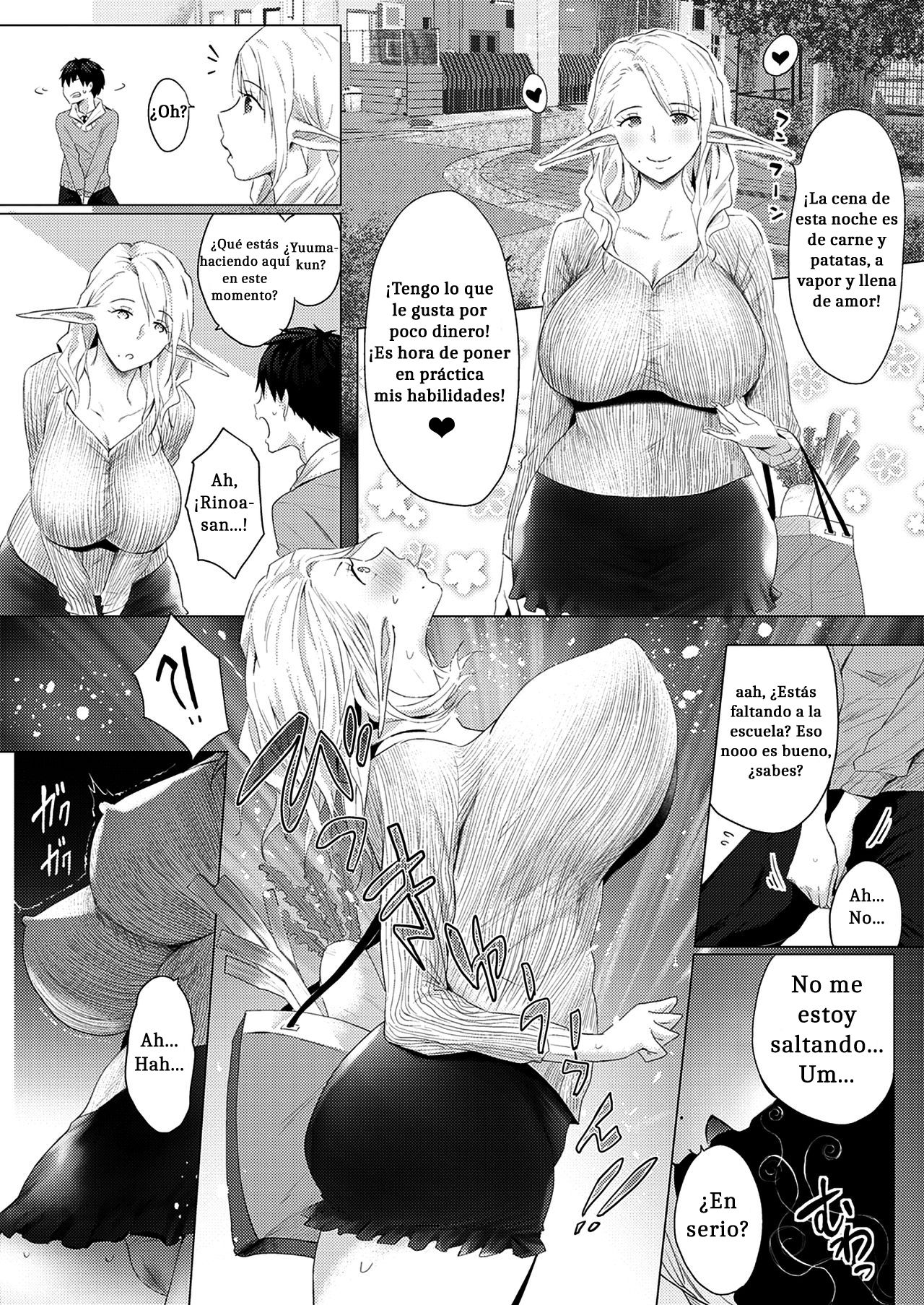 Orc Chinpo o Te ni Ireta! Elf Oyako o Ore Senyou Nama Onaho ni Shitatta www | I Got an Orc Dick! Then I Made an Elf Mother and Daughter Into My Personal Fuckholes Lololol page 7 full